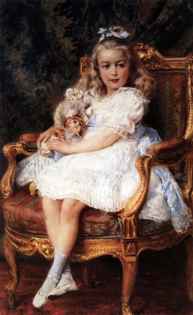 Portret wielkiej księżnej Marii Nikołajewnej   Konstantin Makovsky