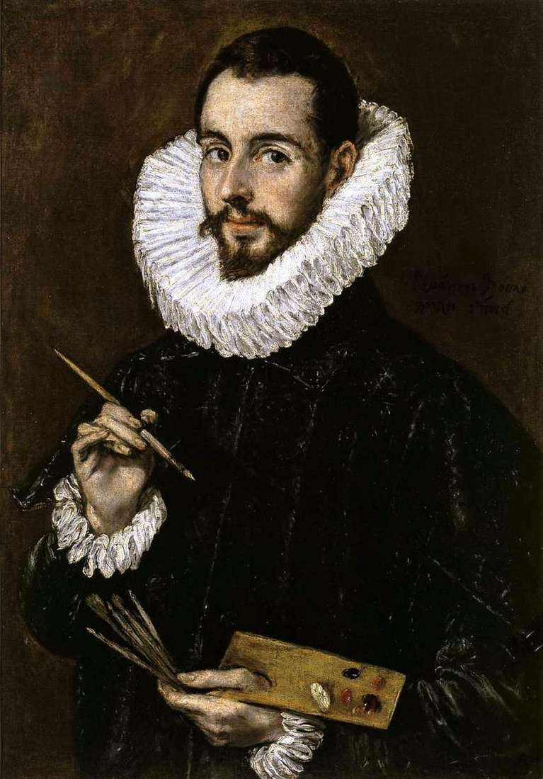 Portret malarza   El Greco