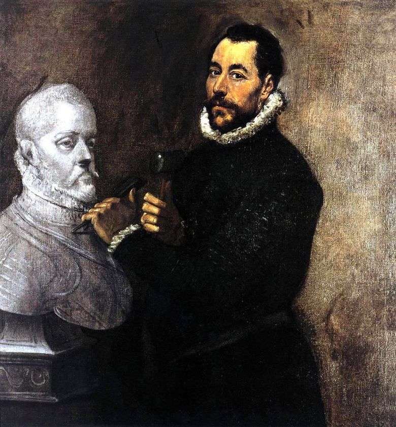 Portret rzeźbiarza   El Greco