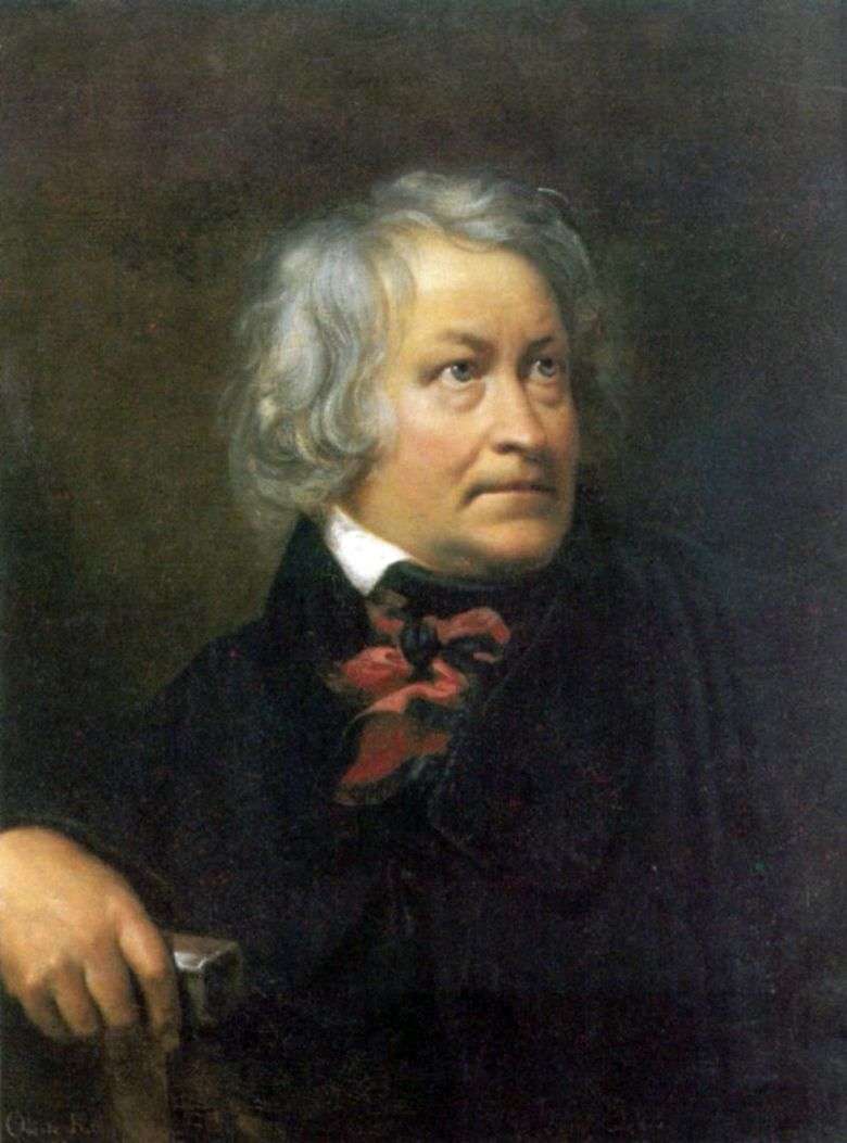 Portret rzeźbiarza Thorvaldsena   Orest Kiprensky