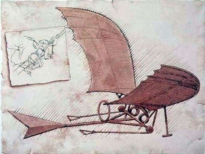 Samolot   Leonardo da Vinci