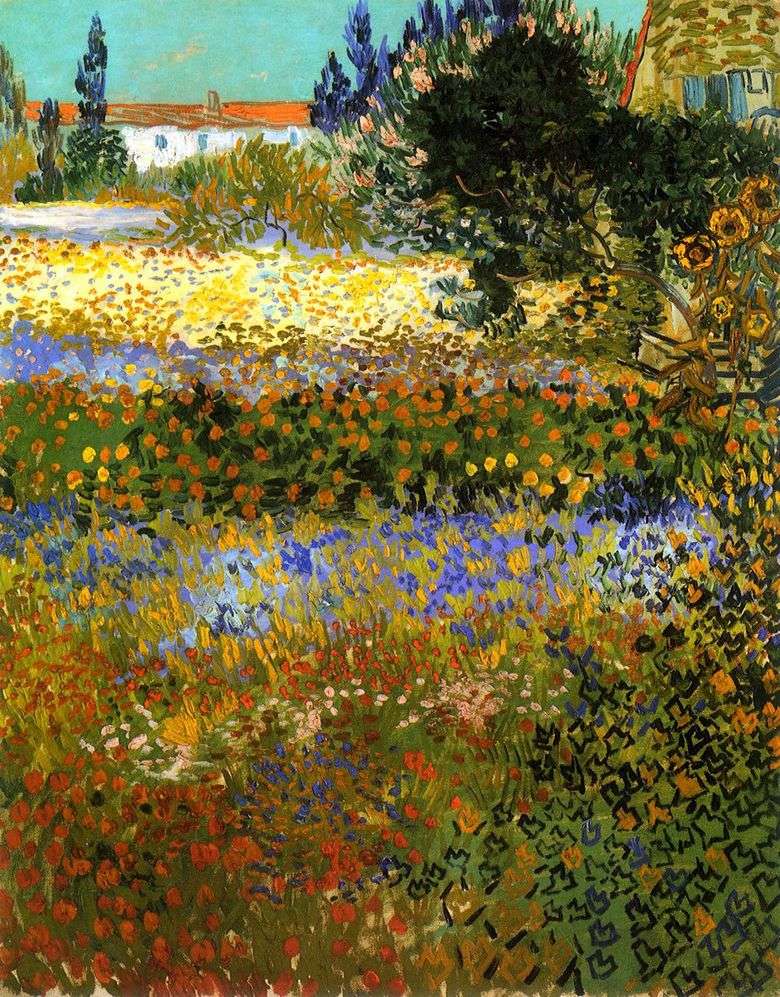 Blooming Garden   Vincent Van Gogh