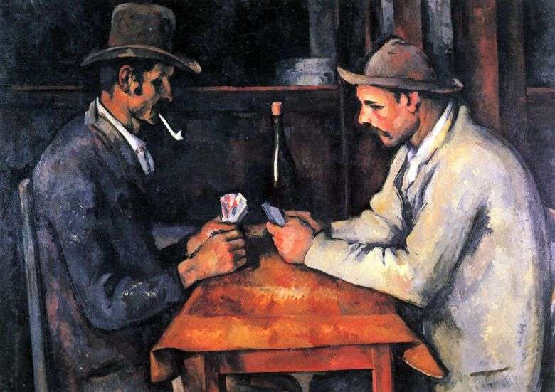 Gracze w karty   Paul Cezanne