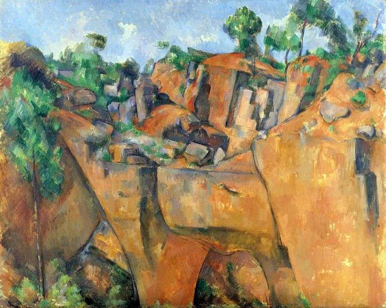 Quarry Bibemyu   Paul Cezanne