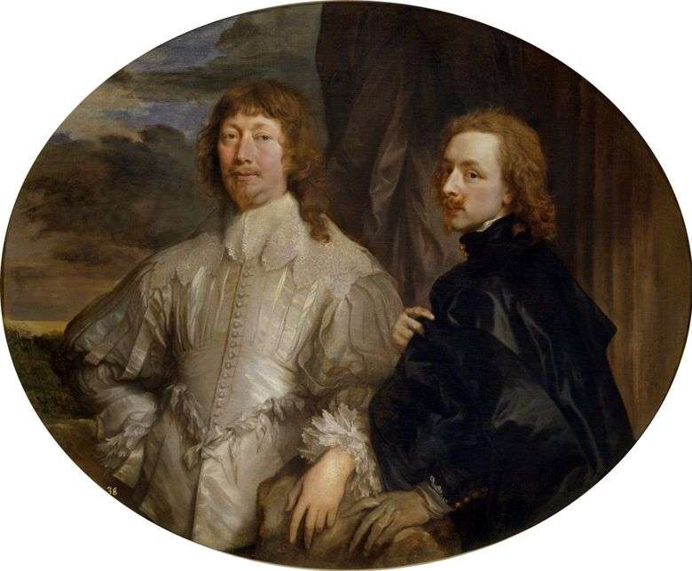 Autoportret z Sir Endimion Porter   Anthony Van Dyck
