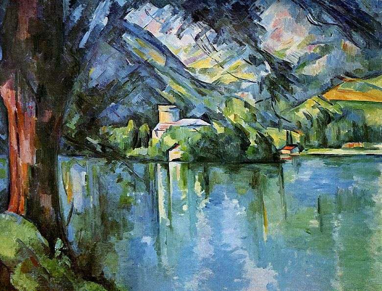 Morze w Annecy   Paul Cezanne