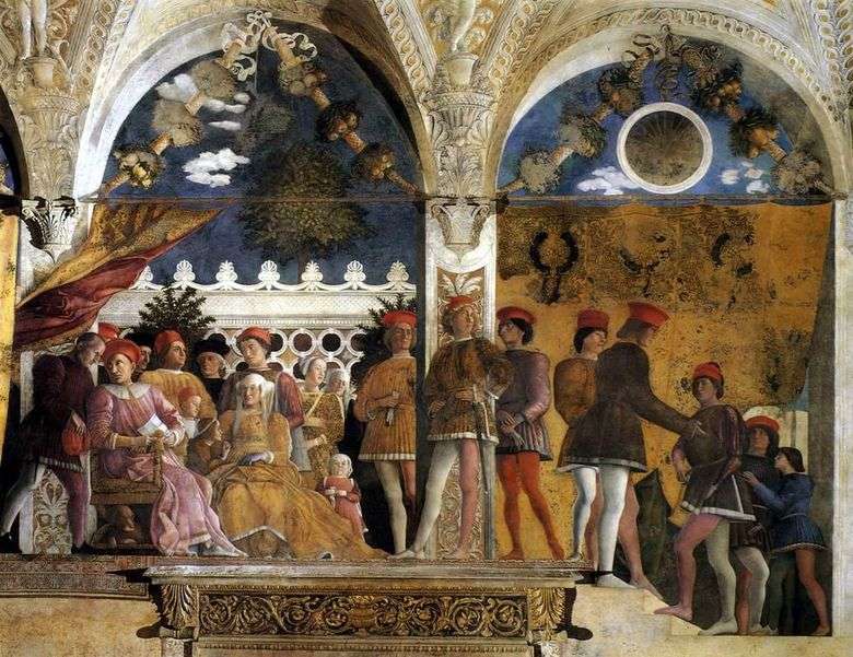 Camera degli Spozi   Andrea Mantegna