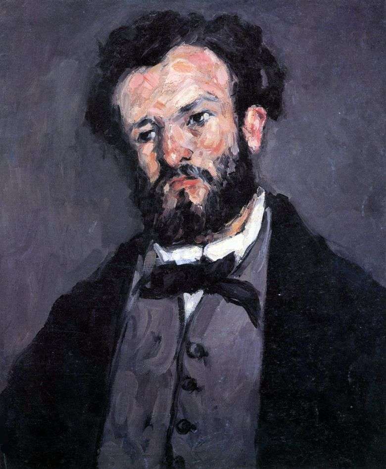 Portret Valabreque   Paul Cezanne