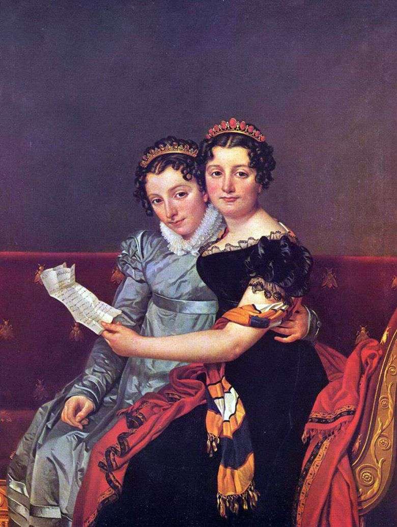 Zinaida i Charlotte Bonaparte   Jacques Louis David