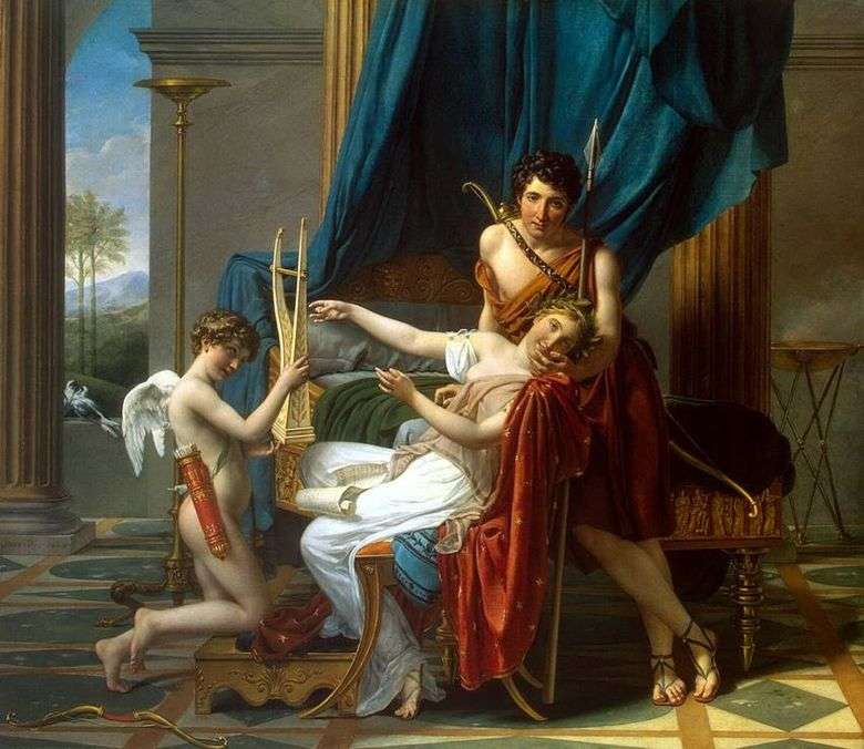 Safona i Phon   Jacques Louis David