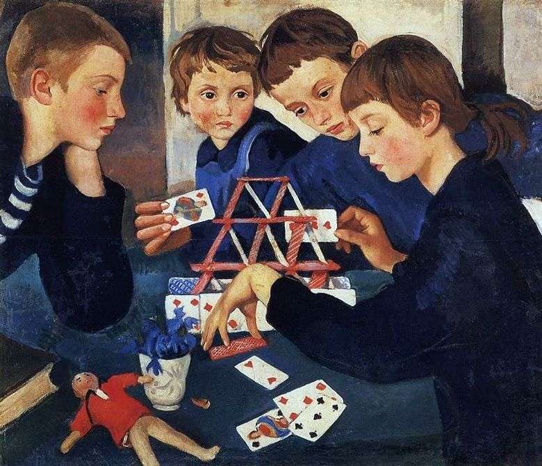 House of Cards   Zinaida Serebryakova