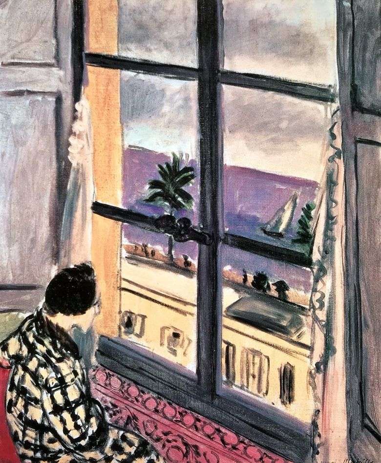 Kobieta przy oknie   Henri Matisse