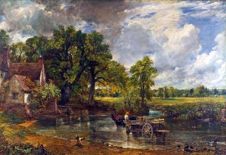 Hay Cart   John Constable