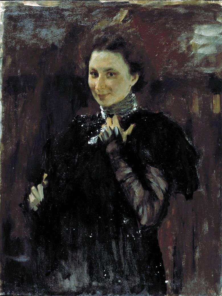 Portret M. K. Olive   Valentin Serov