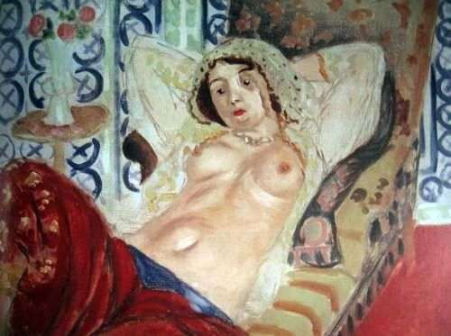 Odalisque w czerwonych spodniach   Henri Matisse