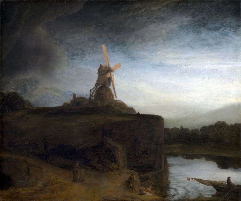 Młyn   Rembrandt Harmens Van Rhine