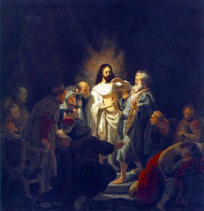 Niewiara Apostoła Thomasa   Rembrandta Harmensa Van Renu