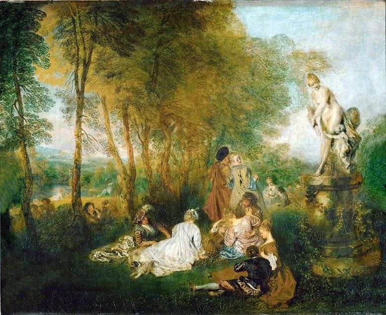 Święto miłości   Jean Antoine Watteau
