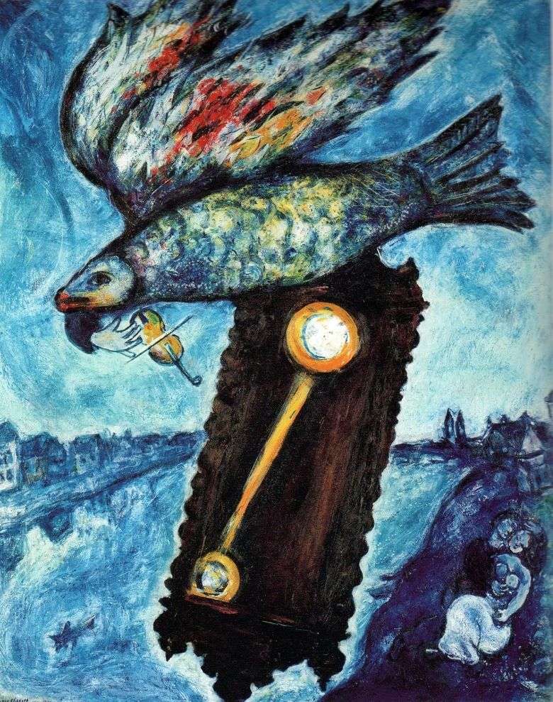 Czas to rzeka bez banków   Marc Chagall