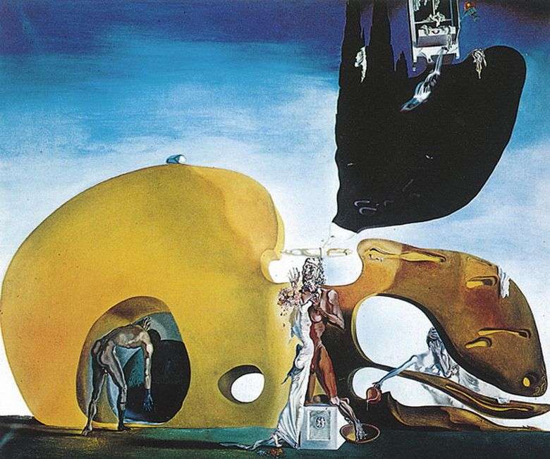 Narodziny płynących pragnień   Salvador Dali