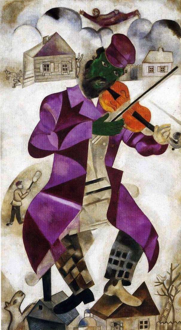 Zielony skrzypek   Marc Chagall