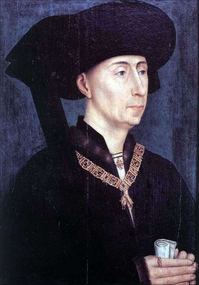 Portret Filipa Dobrego   Rogier van der Weyden