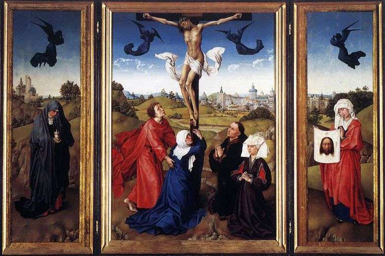 Tryptyk "Ukrzyżowanie"   Rogier van der Weyden