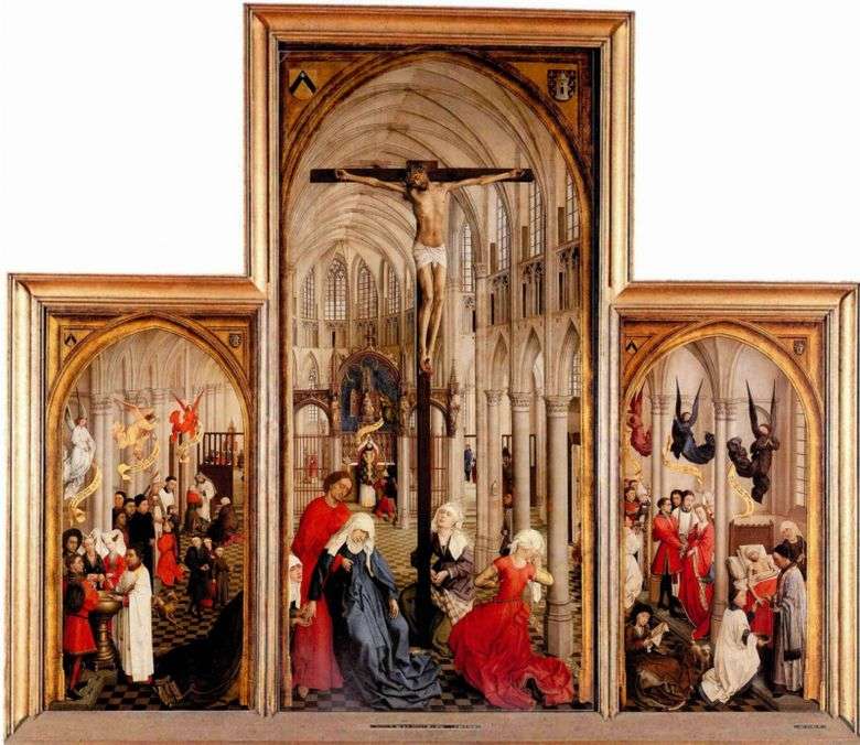Tryptyk "Siedem sakramentów"   Rogier van der Weyden