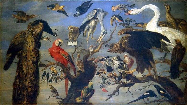 Koncert ptaków   Frans Snyders