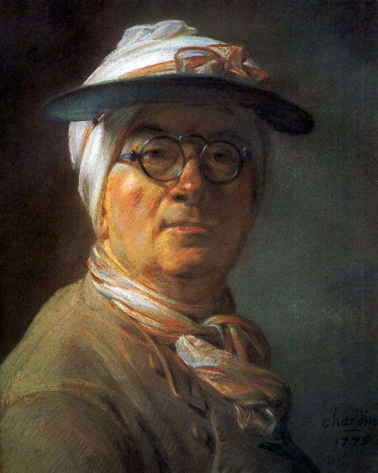 Autoportret   Jean Baptiste Chardin