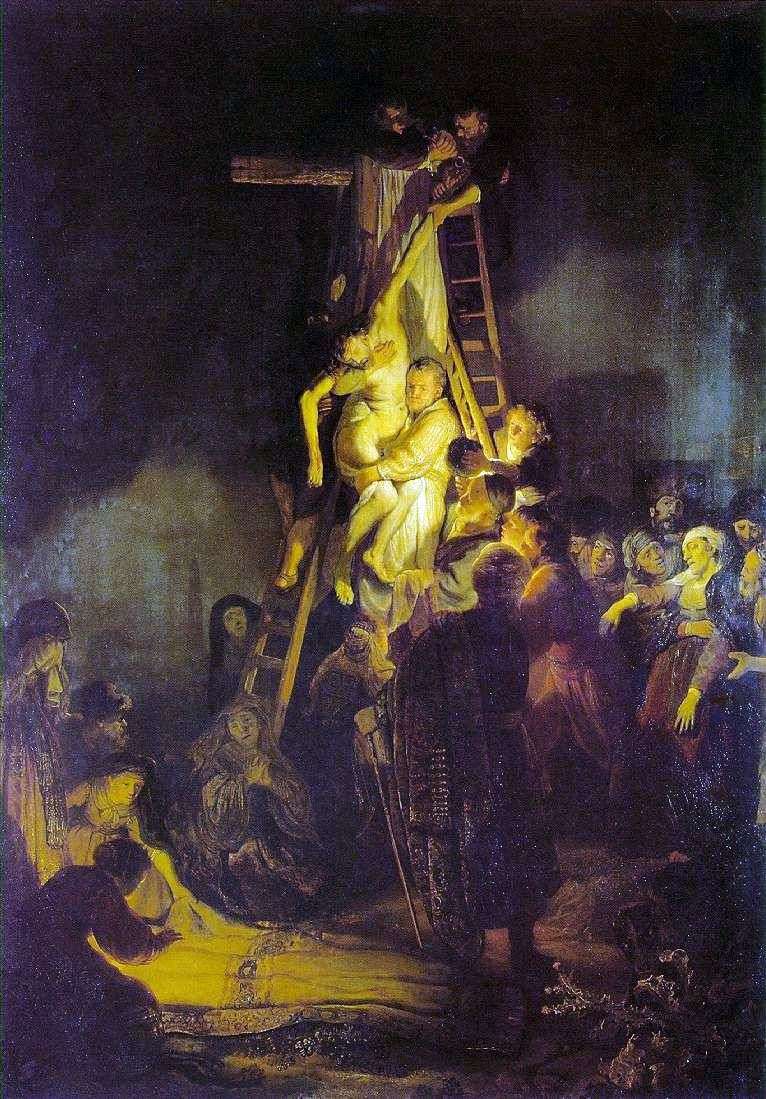 Zejście z krzyża   Rembrandt Harmens Van Rhine