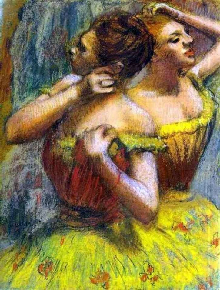 Dwóch tancerzy   Edgar Degas