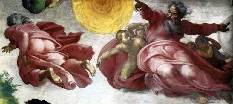 Oddzielenie światła od ciemności   Michelangelo Buonarroti