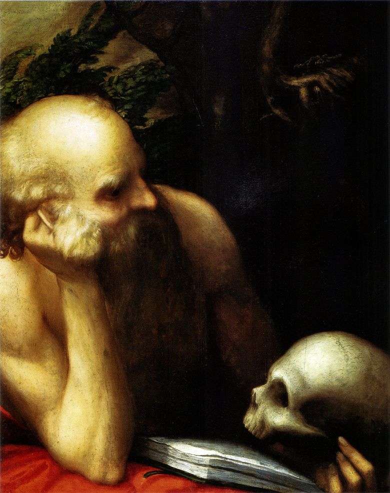 Saint Jerome   Correggio (Antonio Allegri)