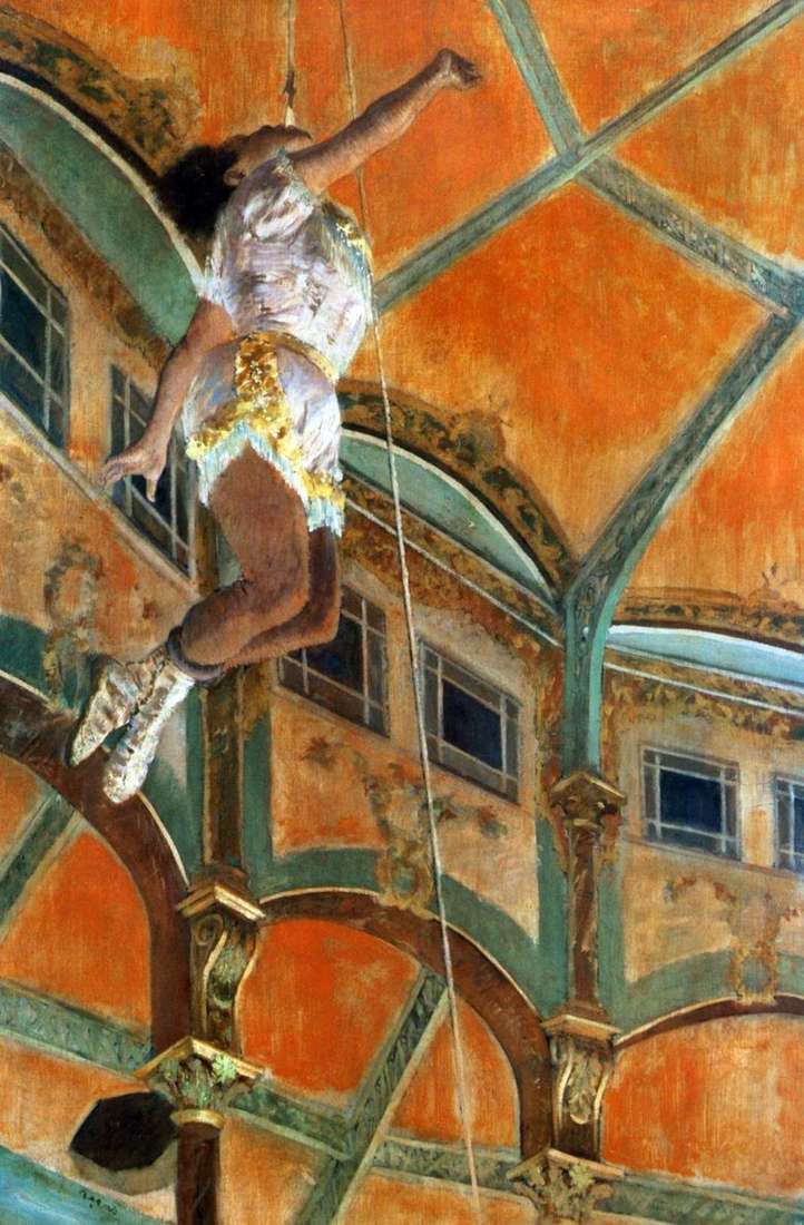 Miss Lala w Fernando Circus   Edgar Degas