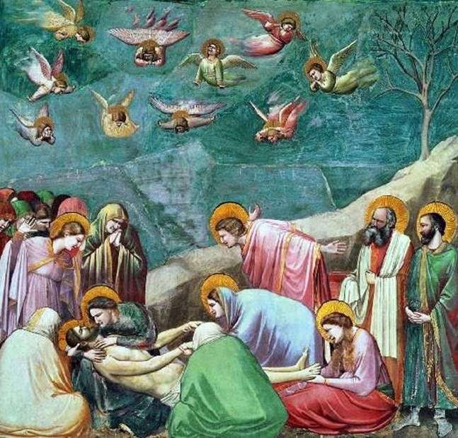 Opłakiwanie Chrystusa   Giotto di Bondone