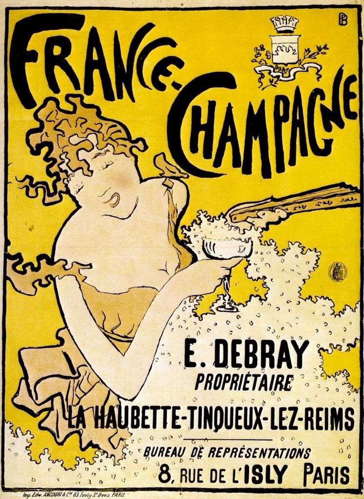 Plakat francuskiego szampana   Pierre Bonnard