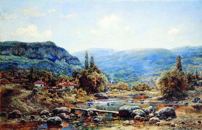 Village Kokoz na Krymie   Ivan Avgustovich Velts