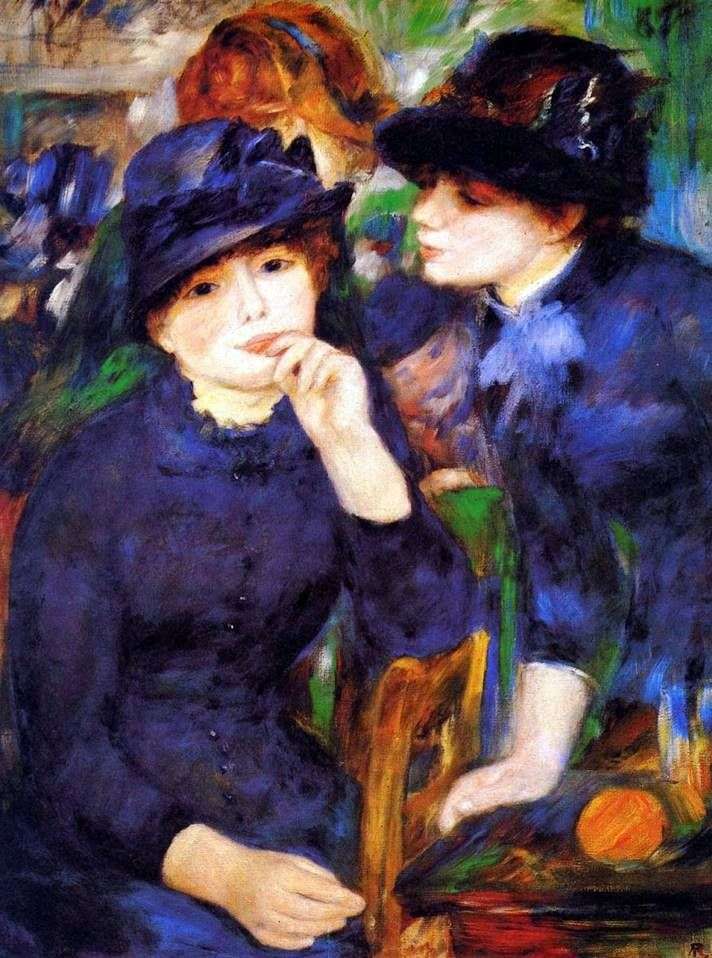 Dziewczyny w czerni   Pierre Auguste Renoir
