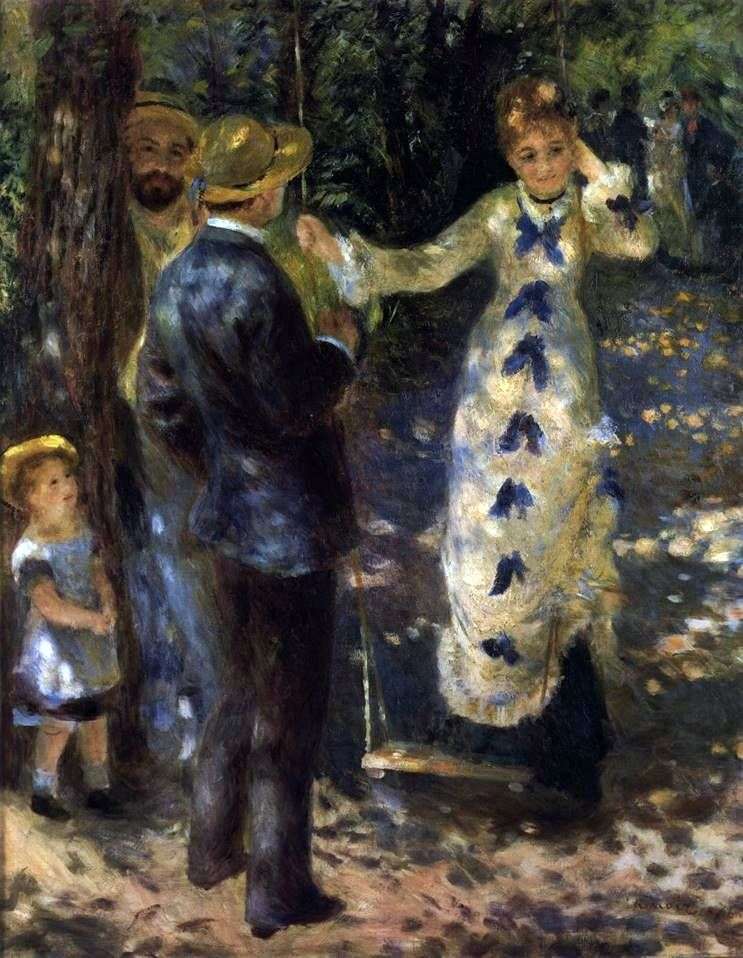 Huśtawka   Pierre Auguste Renoir