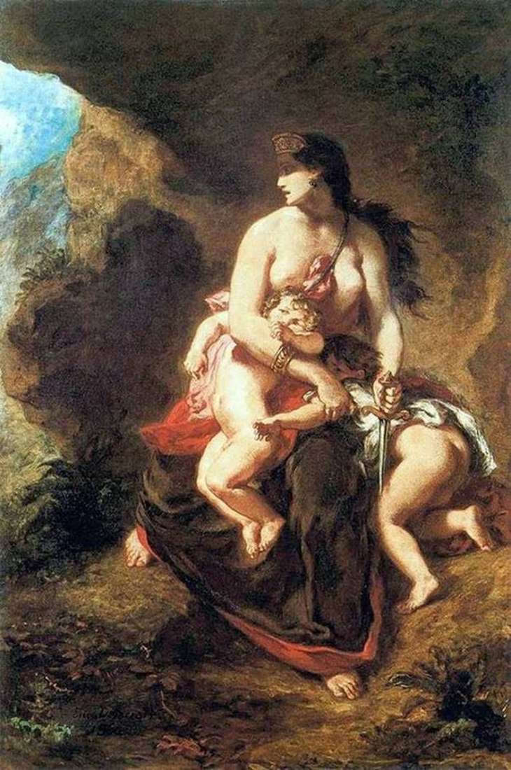 Medea   Eugene Delacroix