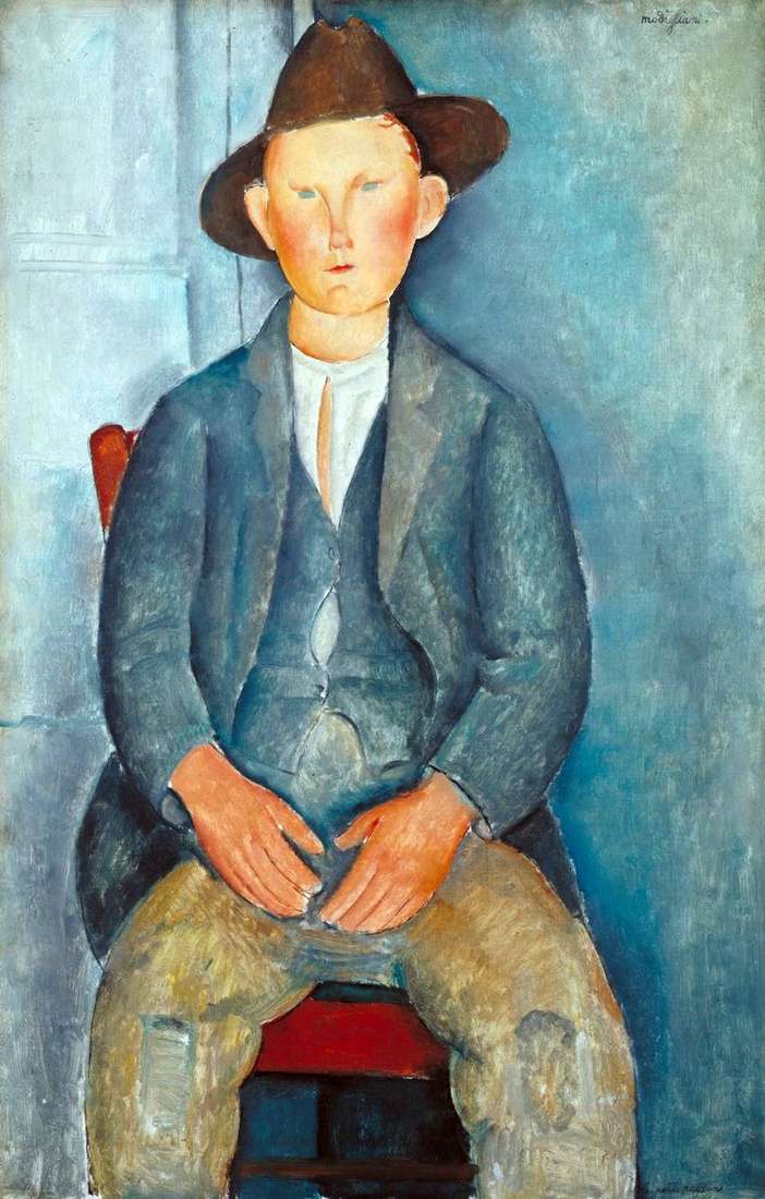 Mały chłop   Amedeo Modigliani