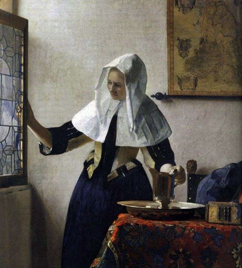Dziewczyna z dzbanem wody   Jan Vermeer