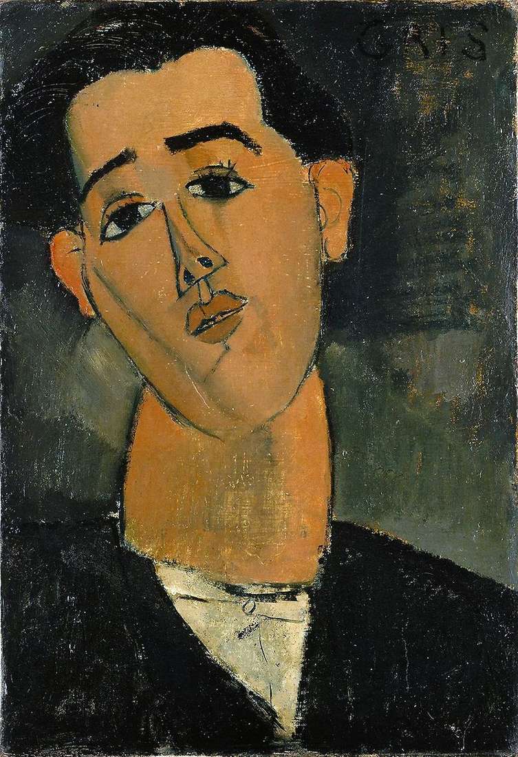 Portret Juana Grisa   Amedeo Modiglianiego