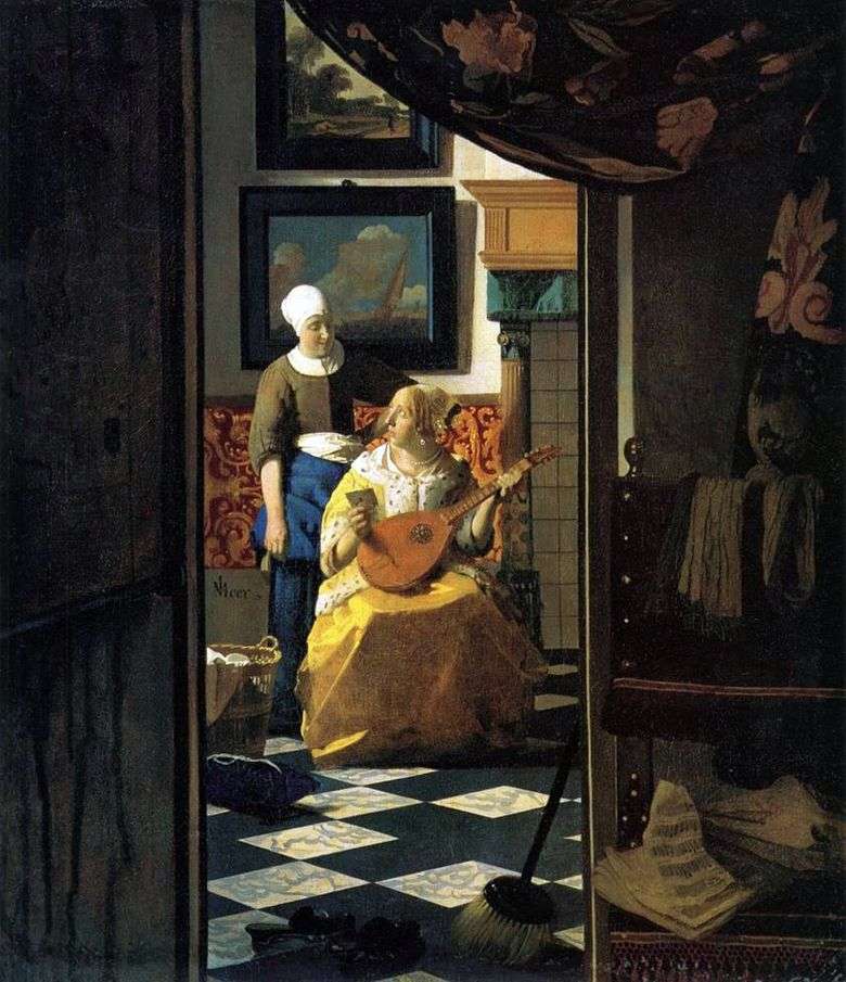 Przesłanie miłosne   Jan Vermeer