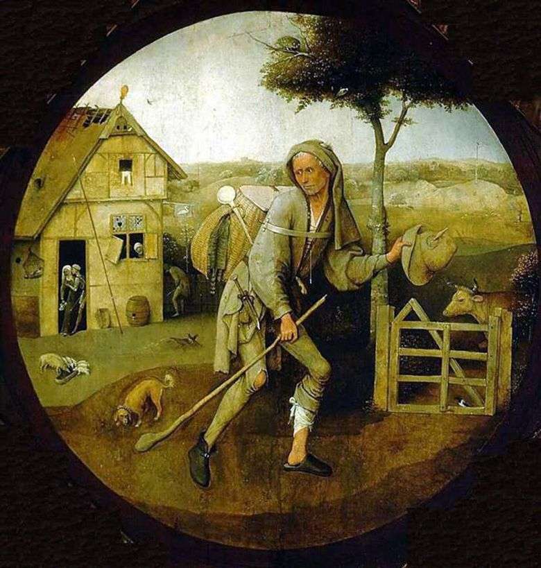 Syn marnotrawny (podróżnik)   Hieronymus Bosch