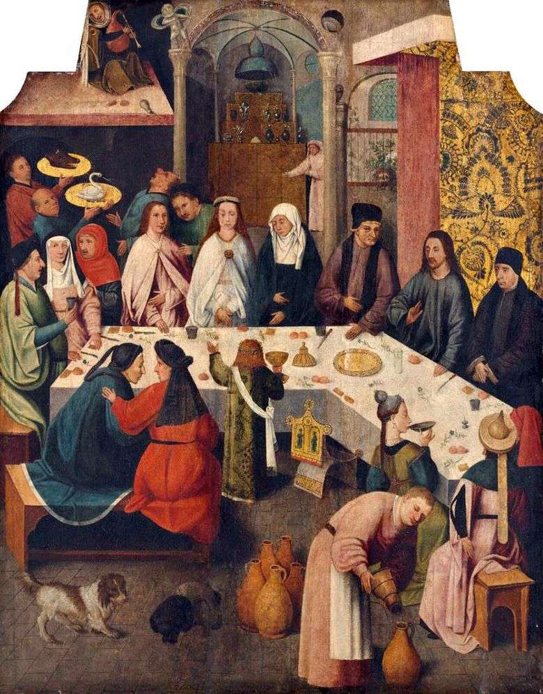 Małżeństwo w Kanie Galilejskiej   Hieronymus Bosch