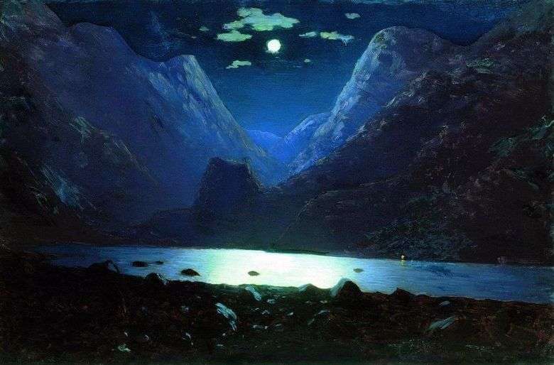 Darial Gorge. Moonlight Night   Arkhip Kuindzhi