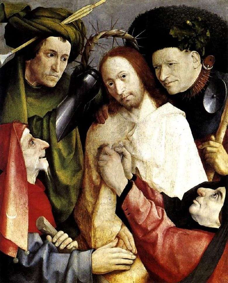 Ukoronowanie koroną cierniową   Hieronymus Bosch