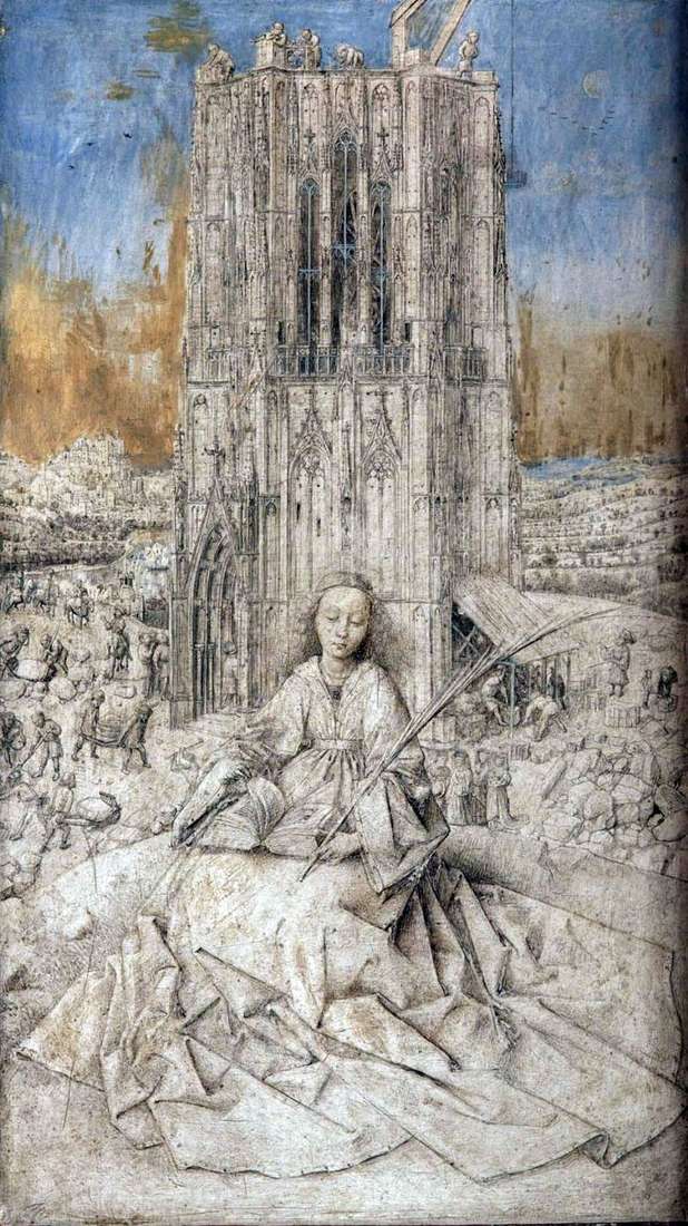 St. Varvara   Jan van Eyck